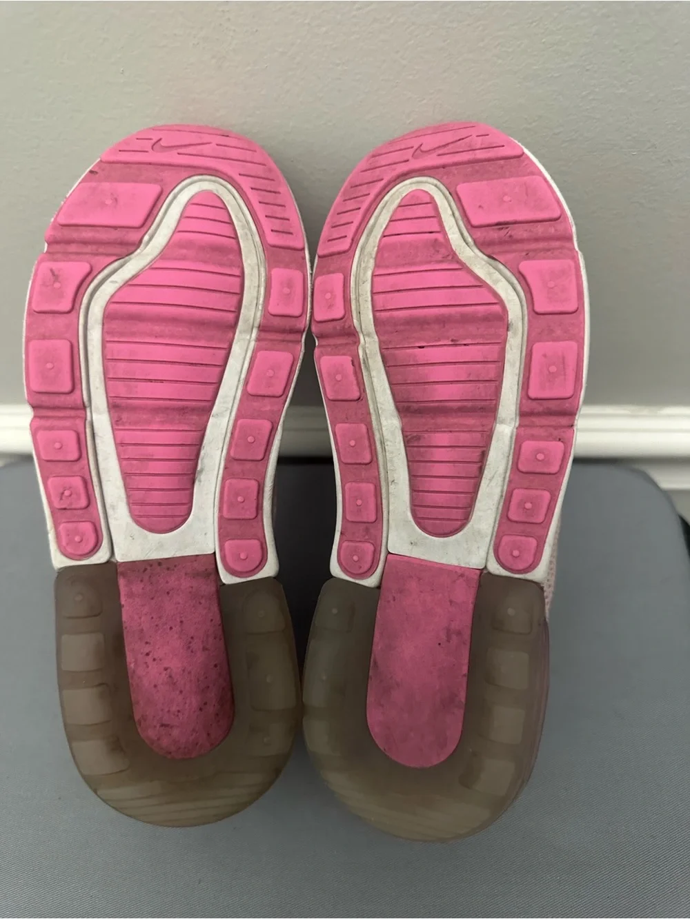 Nike Kids Air Max 270 Pink Girls 2Y Sneakers